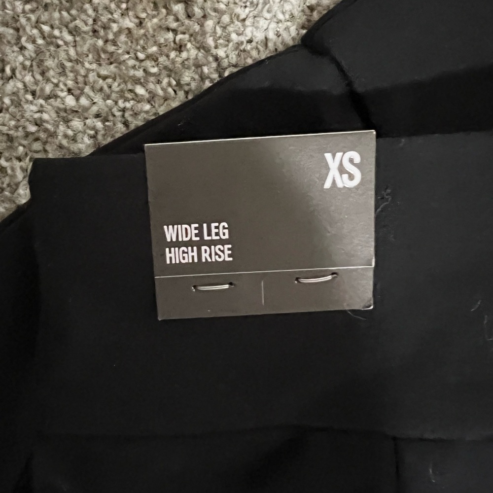 Express wide leg high rise pant